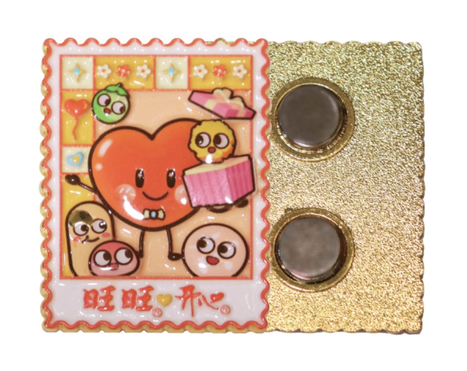 邮票形纪念磁贴